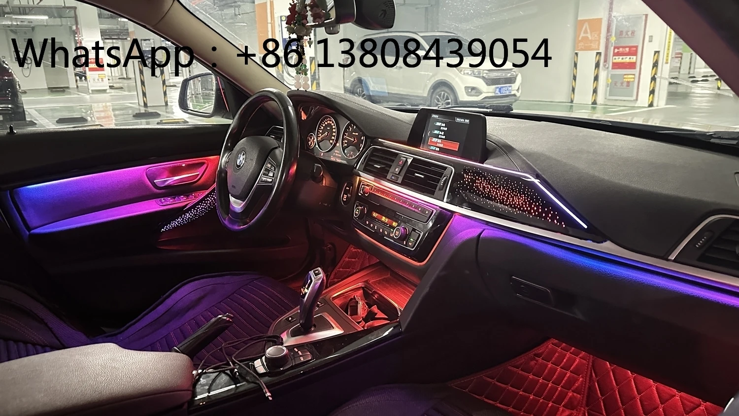 

Комплект для модернизации динамической атмосферной подсветки для BMW F30 F36 4 серии 4 Gran Coupe 2013-2019: Аксессуары для внутреннего LED-освещения