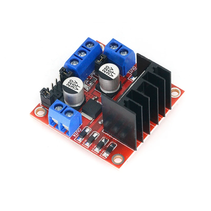 L298 Nieuwe Dual H Bridge Dc Stepper Motor Drive Controller Board Module L298N Voor Arduino Stappenmotor Slimme Auto Robot