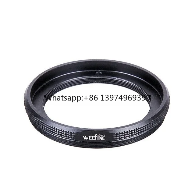 Weefine WFA42 Adapter Ring 52(F)mm-67mm(M)  Aluminum Fixed Mount Lock Lens Adapter for scuba Light and Camera