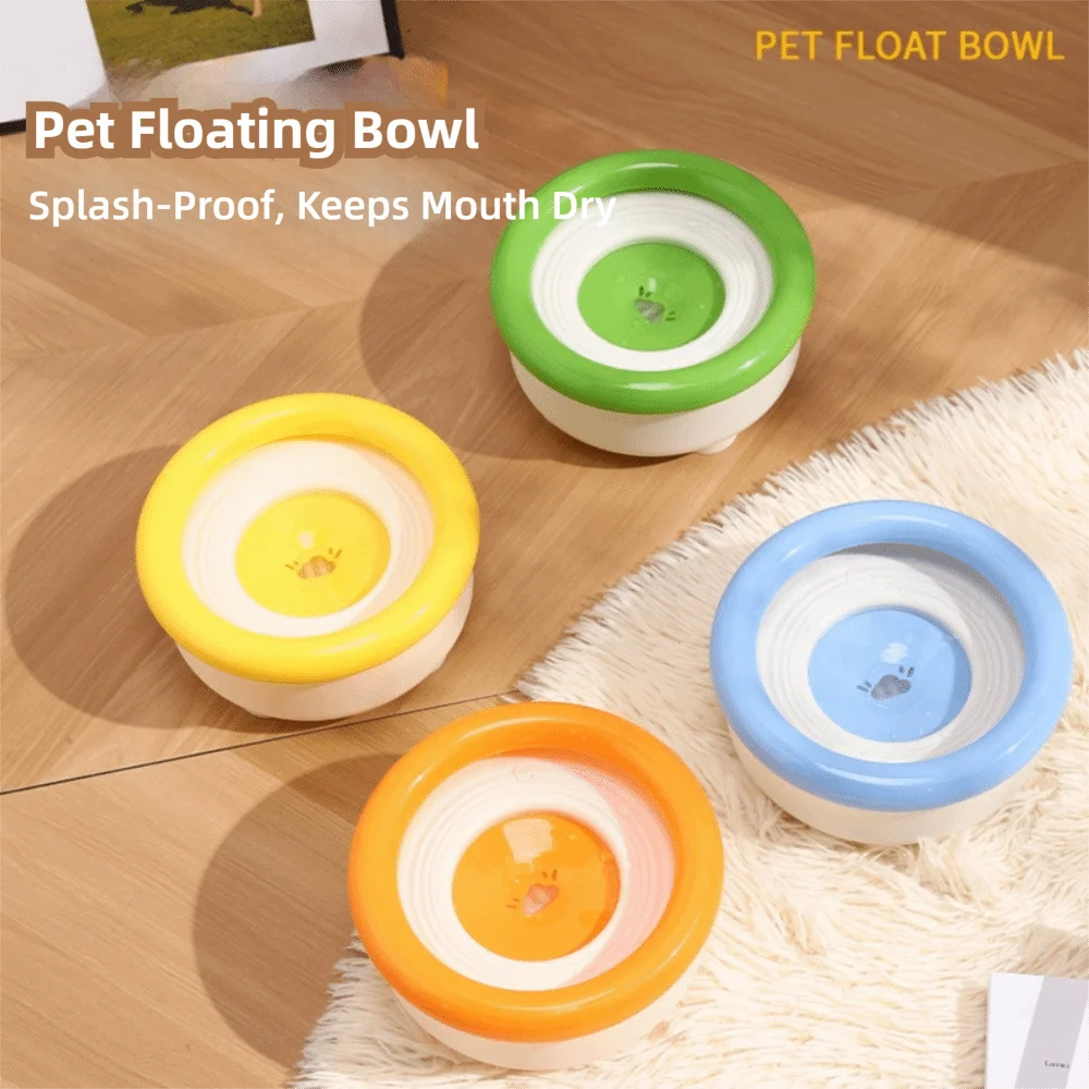 

Durable Large Capacity Dog Water Bowl Moisture-proof Splash-proof Floating Bowls Dust-proof Filter Cat Water Bowl for Puppy Cat