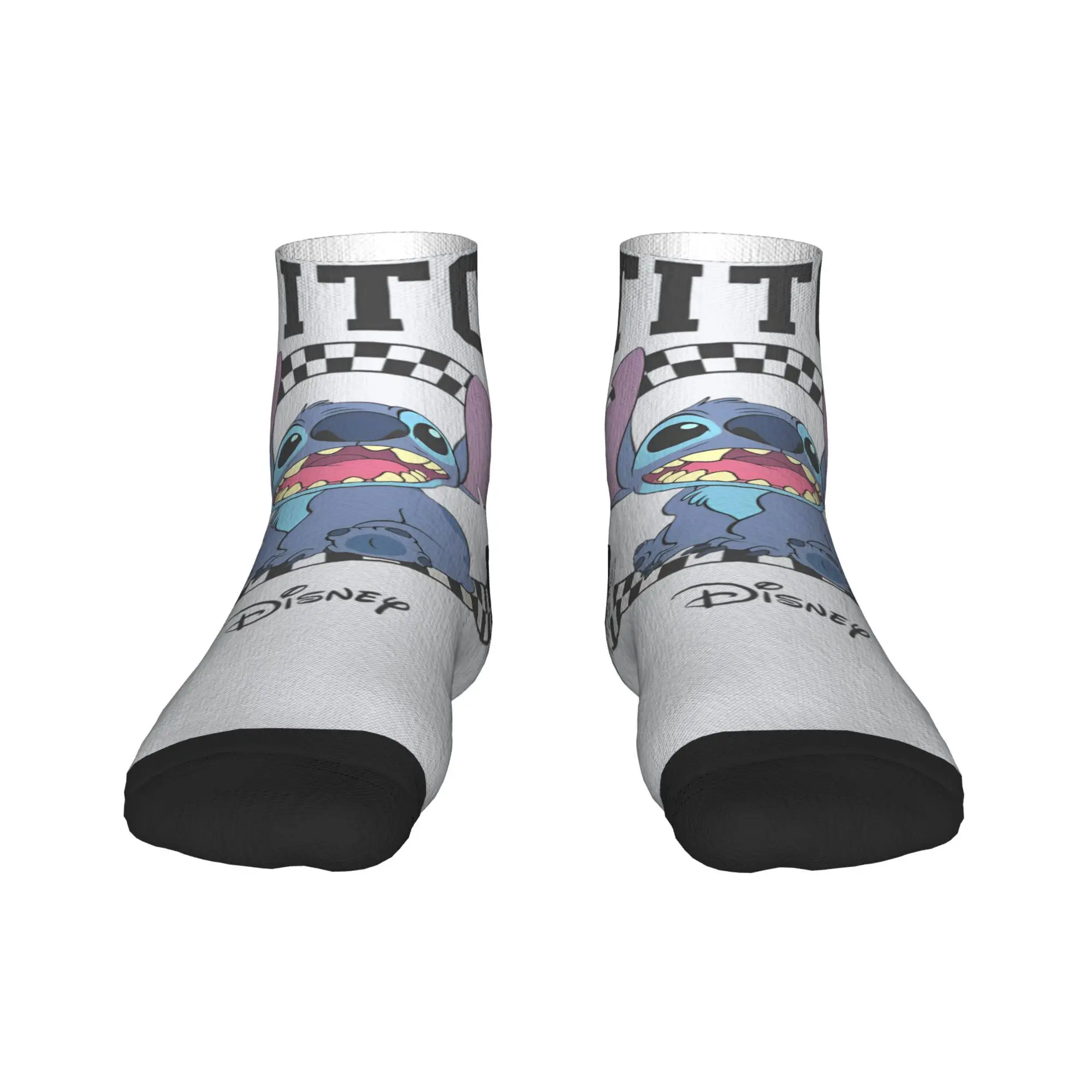 

Ankle Socks For Women Men Stitch 1995 Casual Socks Graphic Anti Bacterial Breathable Summer Kawaii Skateboard Sock