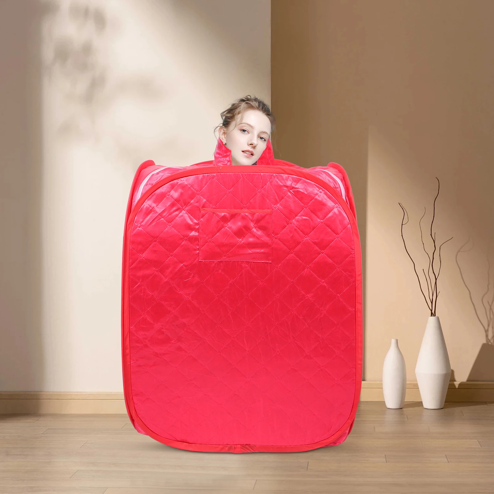 

Tent Sauna Spa Folding Personal Tents Steamer Waterproof Cloth Portable Individual Pot