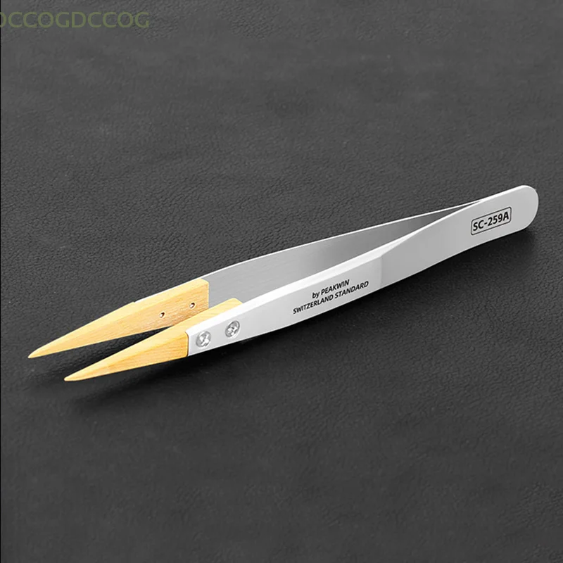 High End Tipped Tweezers Lightweight Professional Watch Repair Tool Easy To Handle Tweezers