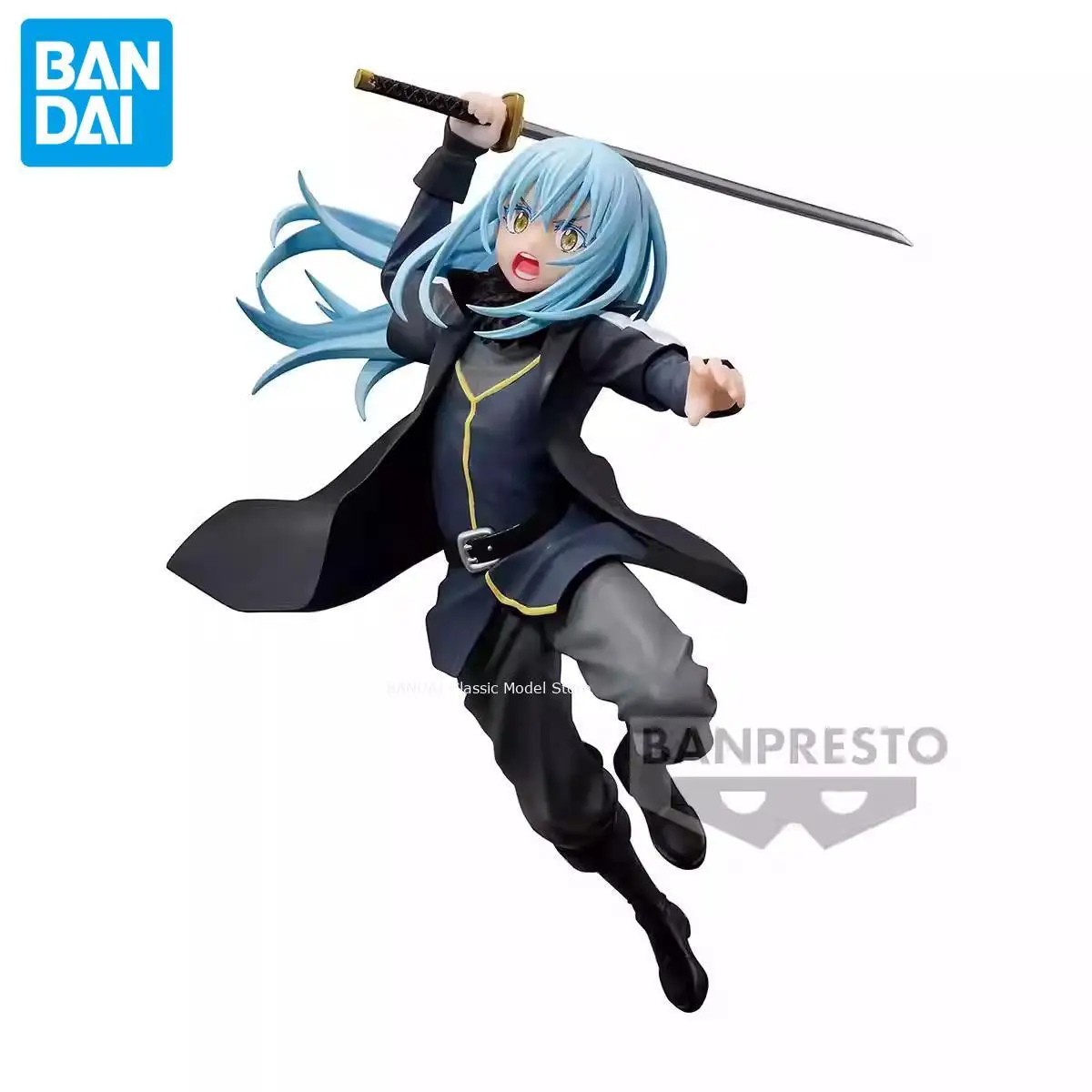 Genuine Official Original Bandai Banpresto That Time I Got Reincarnated As A Slime Rimuru Tempest Figure Anime Model Genuine