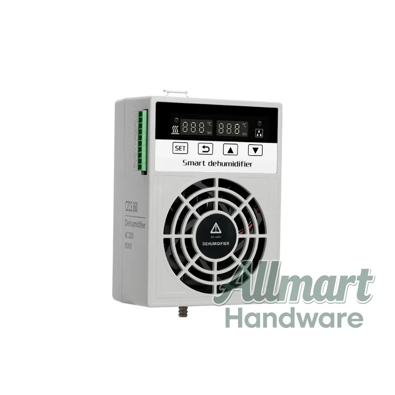 Intelligent dehumidifier for distribution cabinet, small semiconductor condensing dehumidification device