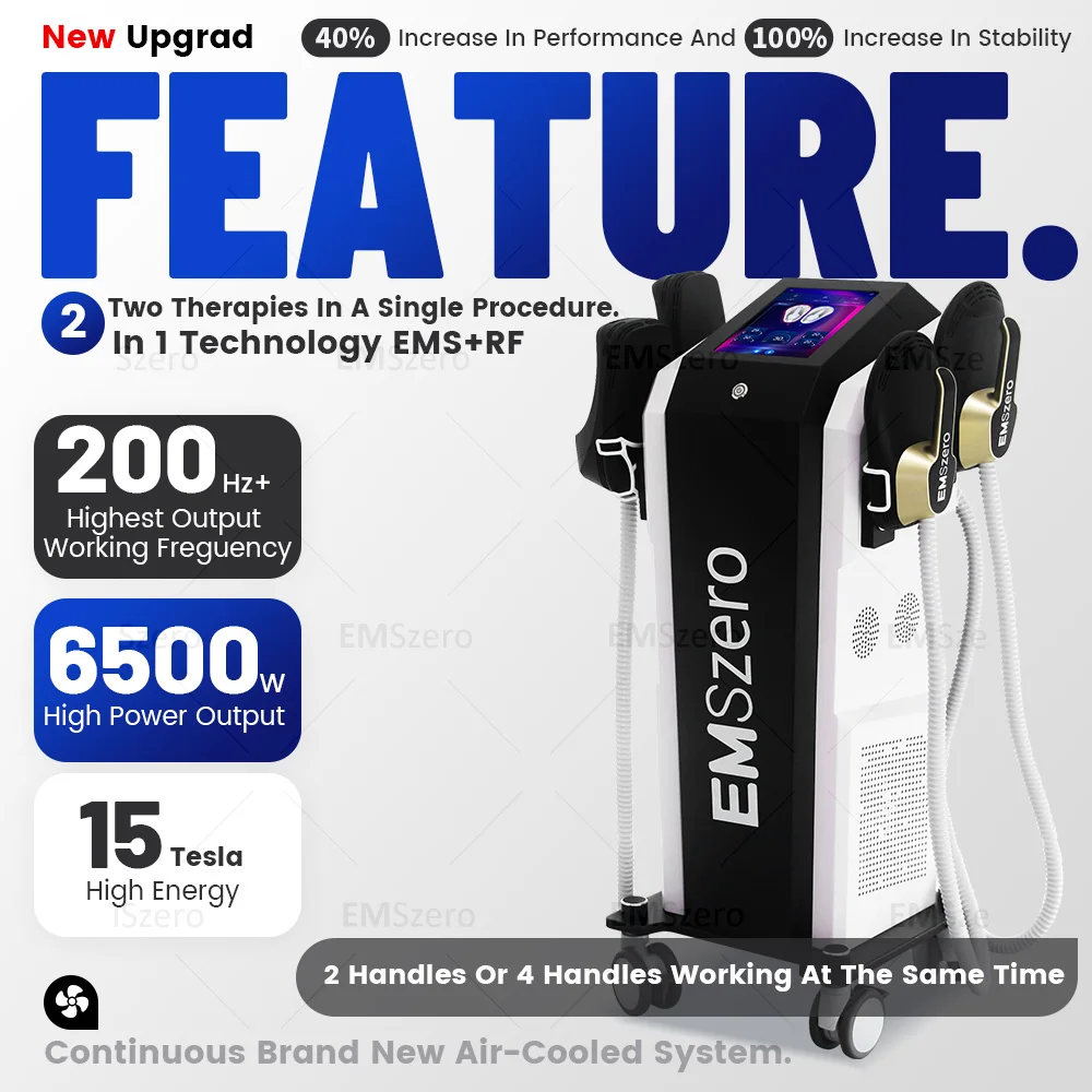 EMSZERO PRO Ultra Terapia 15 Tesla 6500W Hiemt Perdere Peso EM Corpo Dimagrante Stimolazione Muscolare Professionale EMS NEO Macchina
