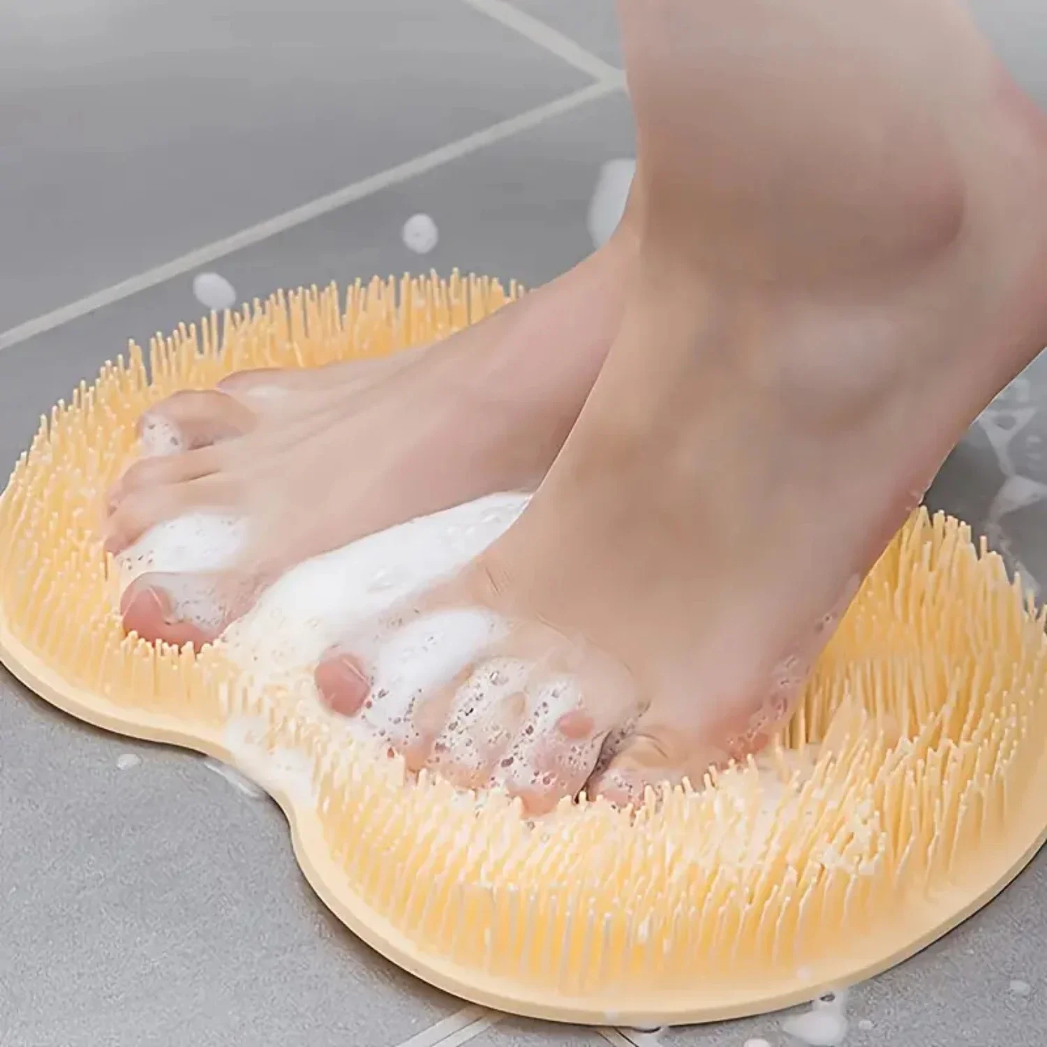 Exfoliating Back Wash Pad สําหรับอาบน้ํา,11.8in ยาว,Soft Bath Wash Pad สําหรับการขัดอย่างอ่อนโยน,ที่มีประสิทธิภาพห้องน้ํา Back Scrubber สําหรับ C