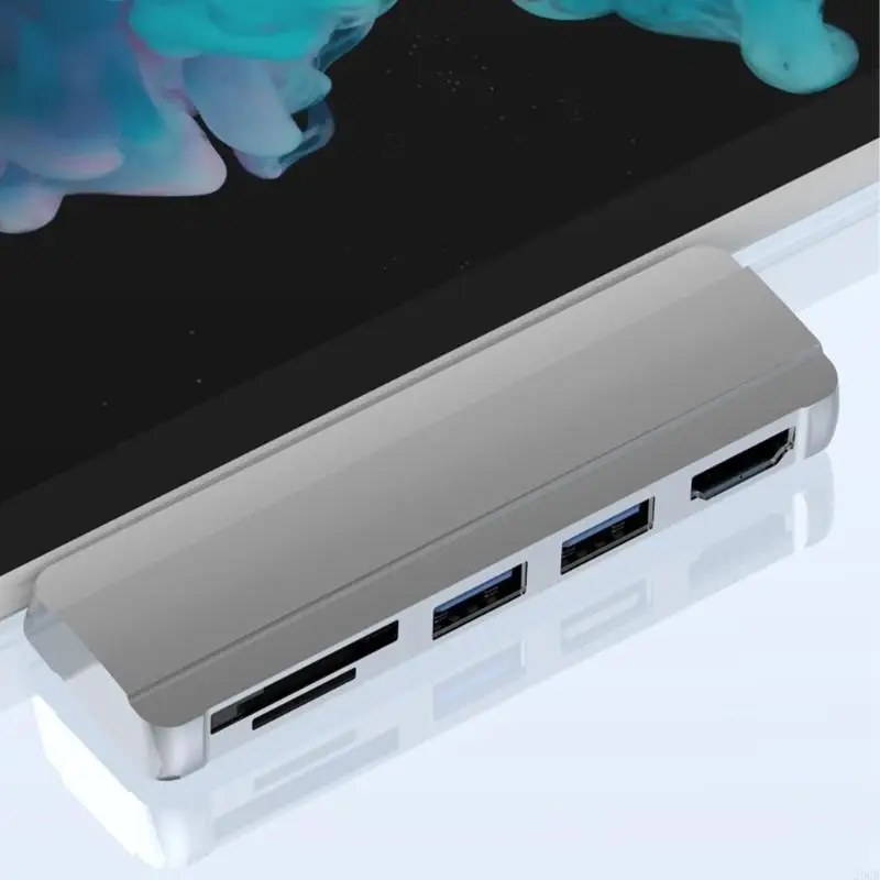 20CB محطات مراكز USB المحمولة المحمولة لـ Pro4 5 6 مع منفذ 4K@30Hz و USB