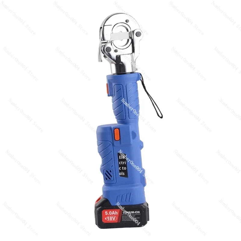 portable mini hydraulic crimper for cable and connector crimping Lithium battery straight shank hydraulic crimping tool,