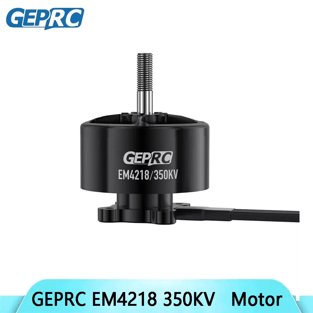 

GEPRC EM4218 Двигатель 350KV 60A-80A Высокопрочный стальной вал M6 с 13-15-дюймовым гоночным FPV RC Дрон Мультикоптер