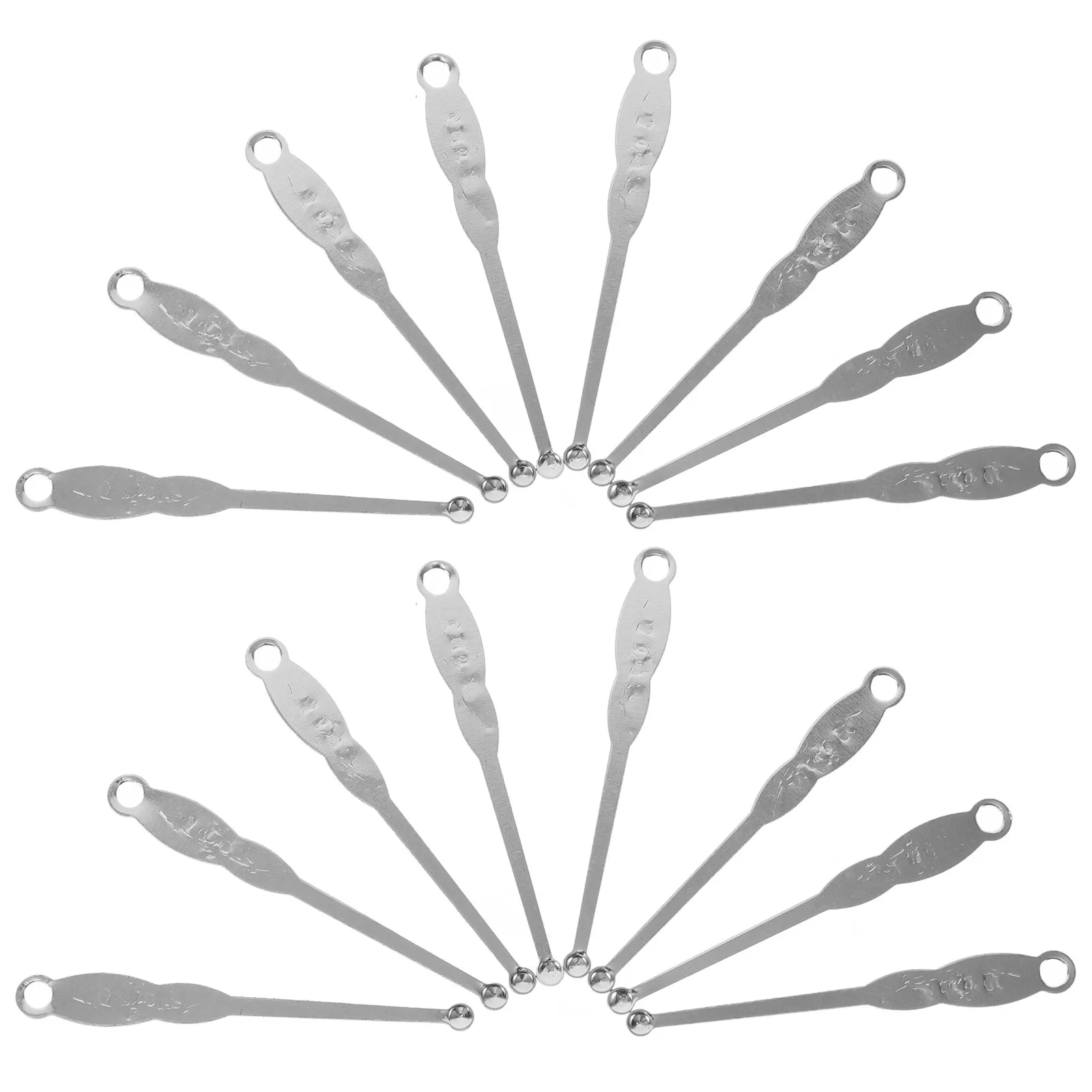 

100pcs Cleaner Tools Stainless Steel Ear Spoon Wax Remover Scoop Sleep Ears Picks Stainless Steel Ear Spoon Portable No Rust