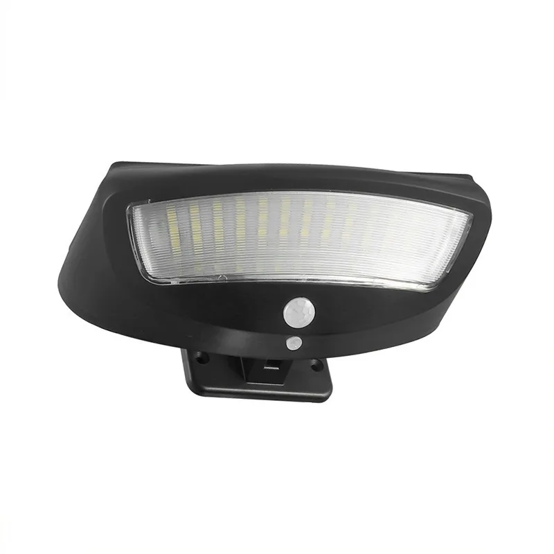 Luz LED Solar con Sensor de movimiento, reflector inalámbrico para exteriores, iluminación de pared para pasillo, detección humana, hogar y jardín