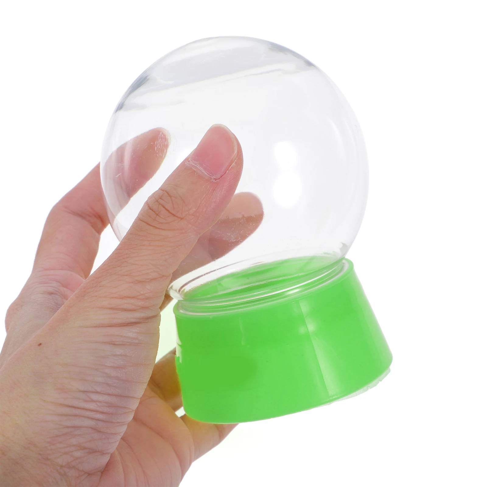 

Decorative Water Globe Crystal Ball Accessories Craft Snow Kit Dust-proof Clear