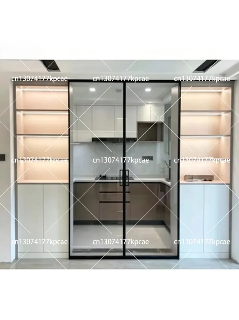 Modern Mute Maglev Automatic Sensor Sliding Patio Screen Door System with Auto Close