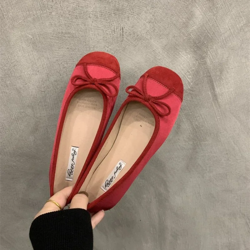 2025-verao-novo-estilo-plana-mocassins-sapatos-femininos-vermelho-moda-fundo-macio-sapatos-de-bale-confortaveis-e-leves-sapatos-femininos