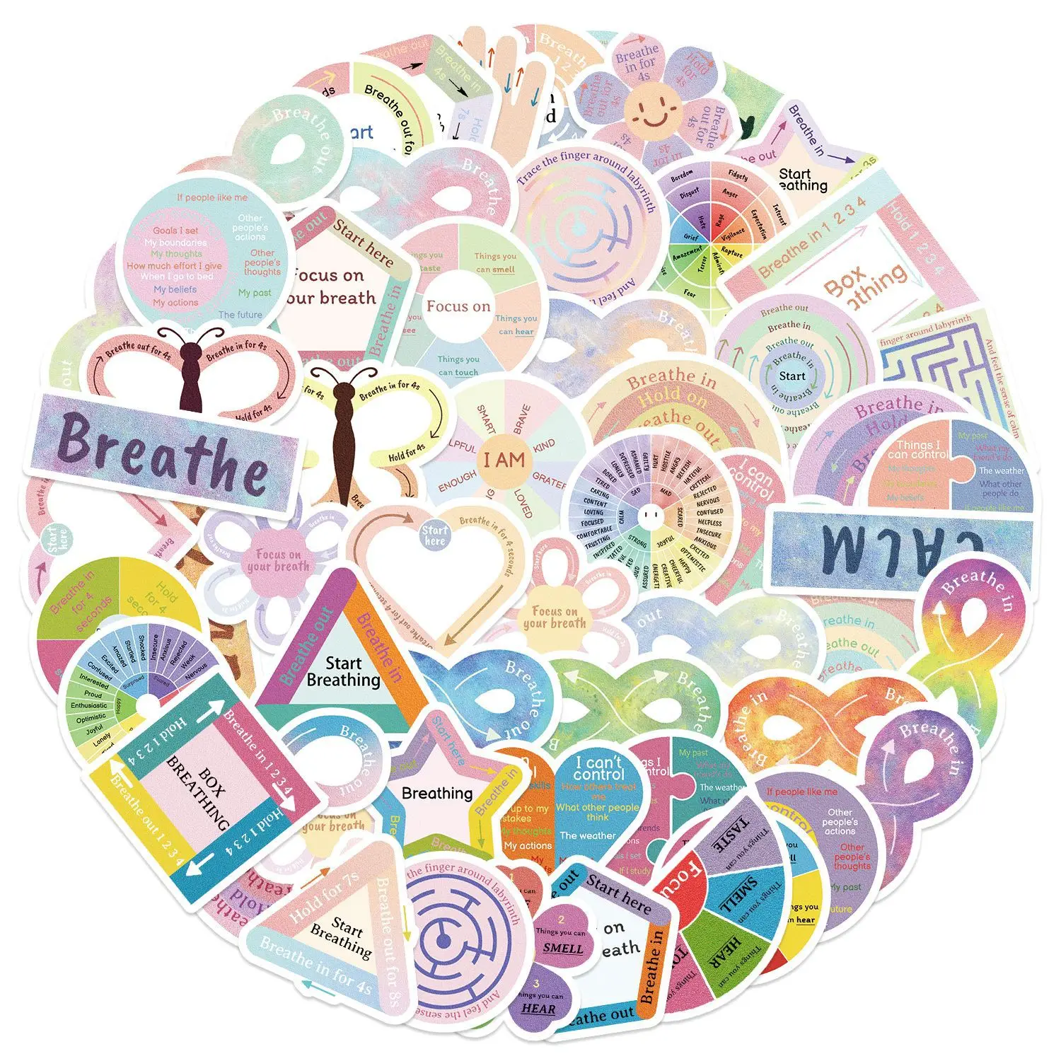 

10/50PCS Sensory Cartoon Stickers Funny Graffiti Kids Toys Decals Suitcase Fridge Laptop Guitar Car Bike Skateboard Decoration