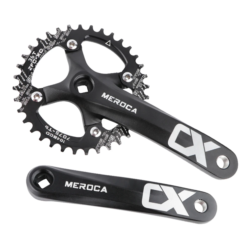 

170mm 104 BCD Road Bike Crank Arm Set Aluminum Alloy Cranks Bicycle Cycling Part