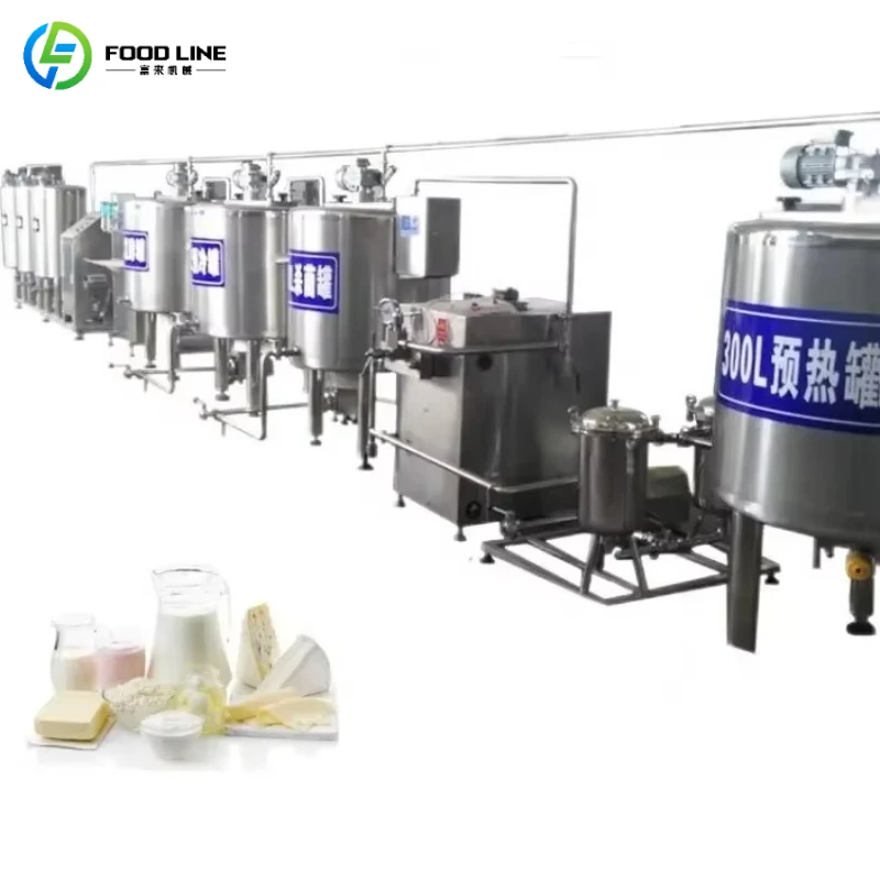 Máquina Personalizada para Hacer Yogur Orgánico, Línea de Producción de Yogur Saludable para Leche Cruda Orgánica, Fermentación de Yogur Puro y Natural