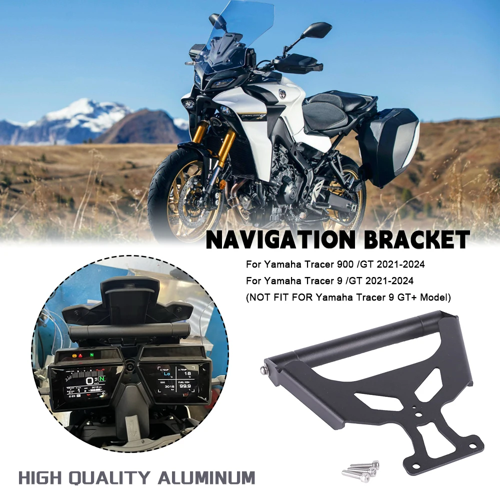 

Tracer9GT/9GT Motorcycle Dash Stabilizer Anti Vibration Bracket Phone GPS Navigation Bracket For YAMAHA Tracer 9 /GT 2021-2024