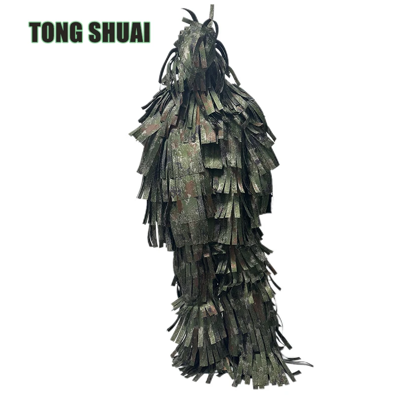 Anti-infrared and Anti-radar Cloth Ghillie Suit For Military Use