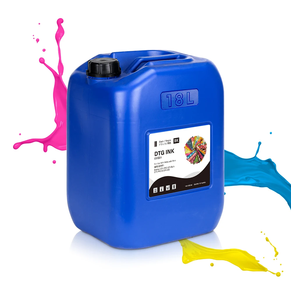 Winnerjet 18L GTX ink DTG ink Textile ink For Brother GTX Bulk GTX PRO B GTX PRO printer