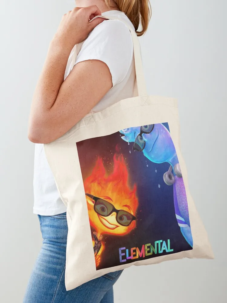 

Wate and Fire : Ember and Wade Tote Bag the tote for beach screen canvas bags