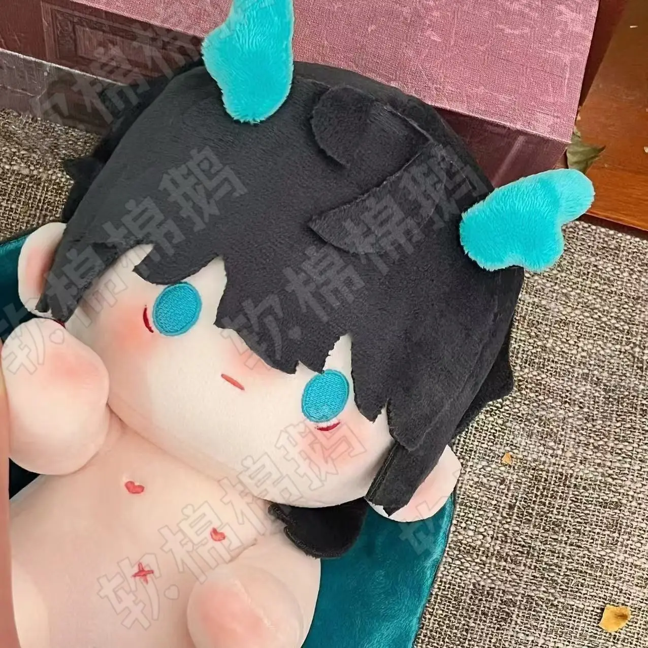 Anime Honkai: Star Rail Dan Heng Imbibitor Lunae figura sentada muñeco de peluche cuerpo vestir almohada de peluche 20CM juguetes muñecas regalo