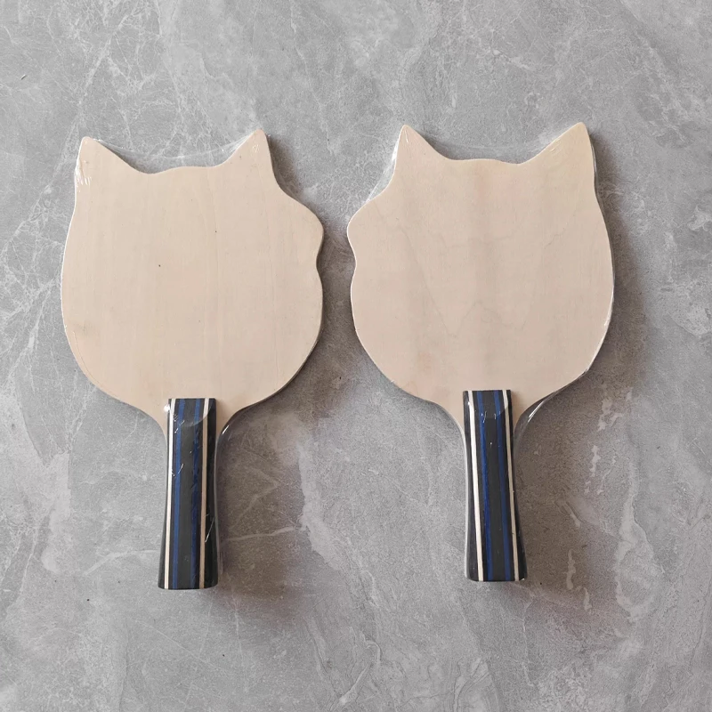 

Special-shaped Table Tennis Racket Baseplate Five-wood Two-carbon Structure Horizontal Rackets Professional Finished Racket