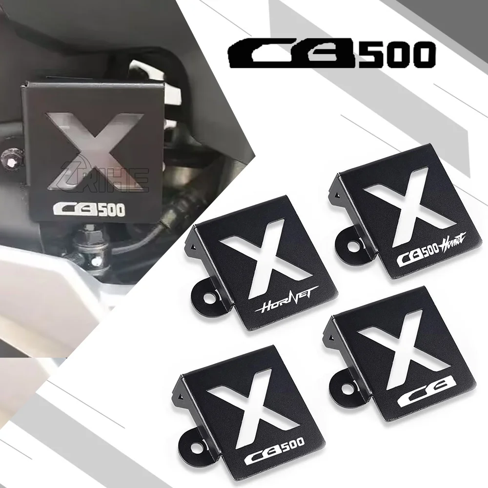 

CB500 Hornet 500 CB 500 2024 2025 2026 Motorcycle Accessories Rear Brake Fluid Reservoir Guard Tank Protector Cover for Honda