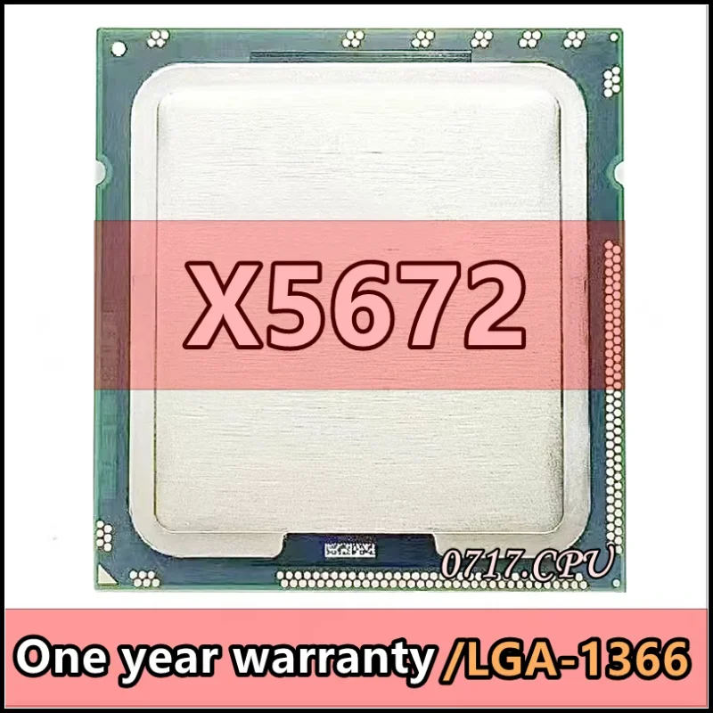 Процессор X5672 x5672/3,2 ГГц/LGA1366/12 МБ/L3 95 Вт