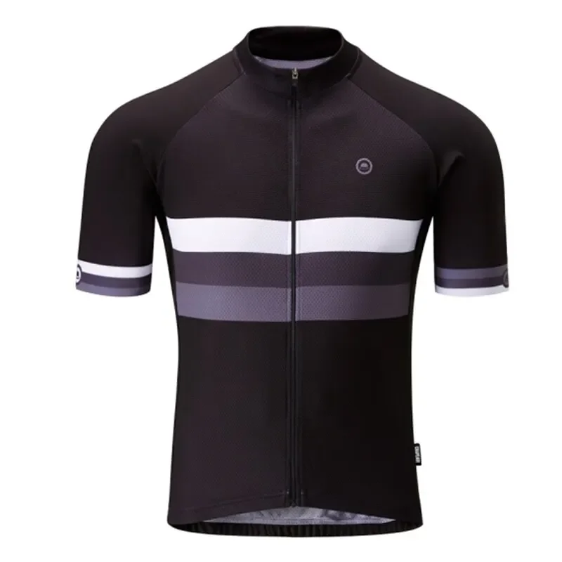 Stripe club jersey Pro men 2021 New cycling clothing tops MTB riding shirt Outdoor bike racing sportwear Short sleeved quick dry