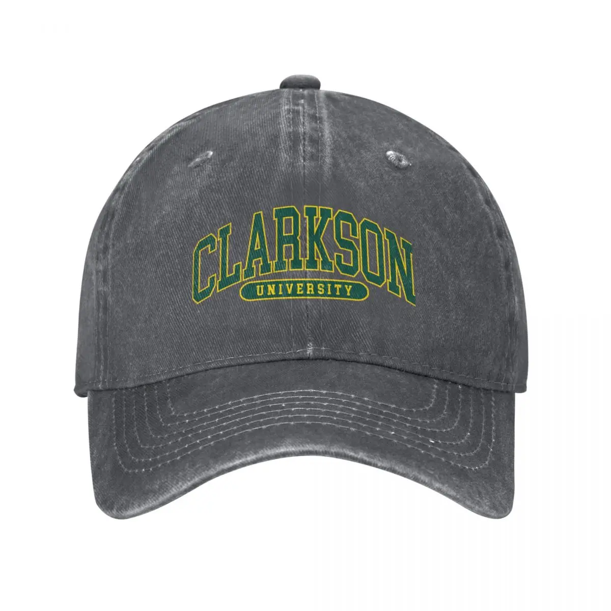 clarkson university - college font curved Baseball Cap New Hat Luxury Brand Vintage Women Beach Fashion Men's