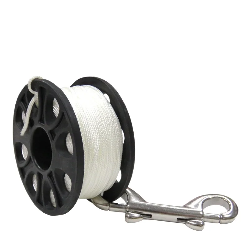 Diving Side Hanging Back Flying SMB BCD Matching Buoy Pulling Thread Wheel POM Plastic 30m