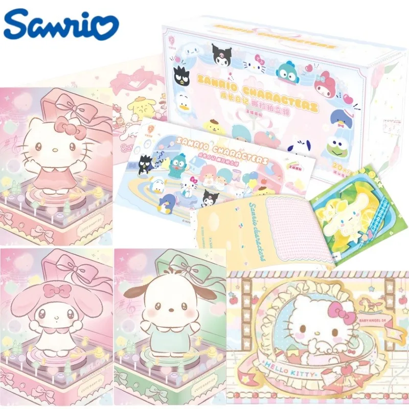 سانريو مذكرات نمو الأسرة المسيل للدموع سحب بولارويد أول رصاصة جمع بطاقات مرحبا كيتي أنيمي المحيط جمع اللعب والهدايا #1