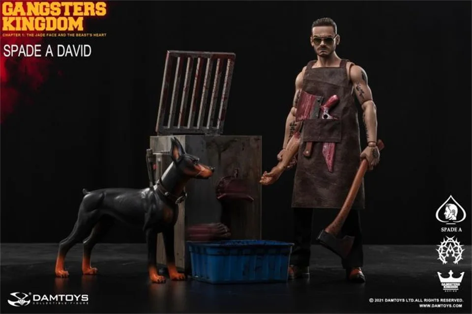 DAMTOYS DAM GK022 1/6 Gangster Kingdom Spades A David Butcher No