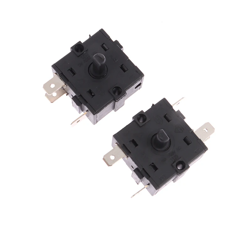 Electric Room Heater Gear Knob Switch 3Pin 5Pin Rotary Switch Selector 16A Temperature Control Switch