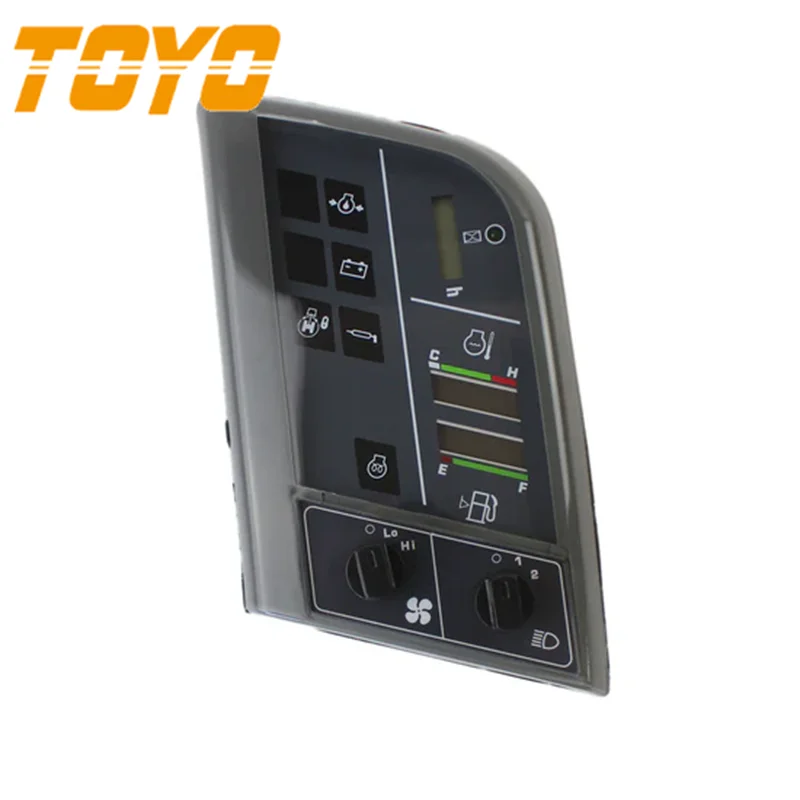 TOYO-PC75 PC75UU-2 Monitor para Cluster Komatsu, Peças sobressalentes para Mini Escavadeira, 7834-73-2000 7834-73-2001 7834-73-2002