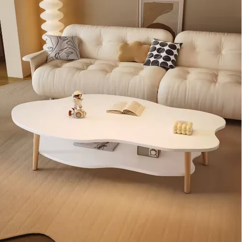 *Multi-functional Minimalist Coffee Table, Modern Design Perfectly Suited for Living Rooms, Bedrooms, or Balconies.