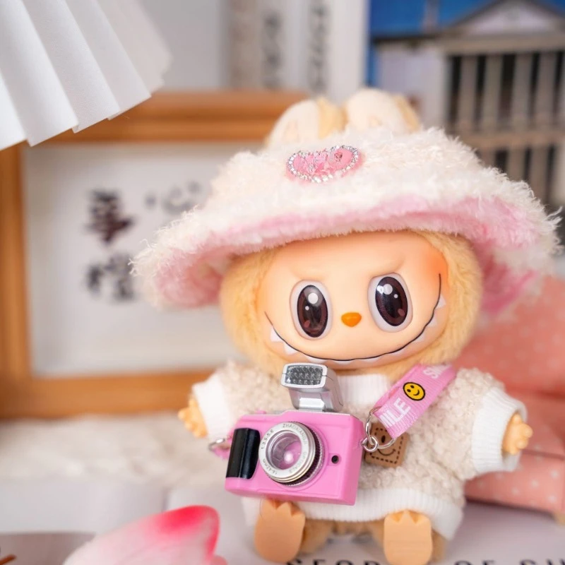 

17 см кавайная плюшевая кукла, одежда, аксессуары для Кореи, Kpop Exo Labubu Idol, комплект тыквы, одежда, сделай сам, Рождественский подарок