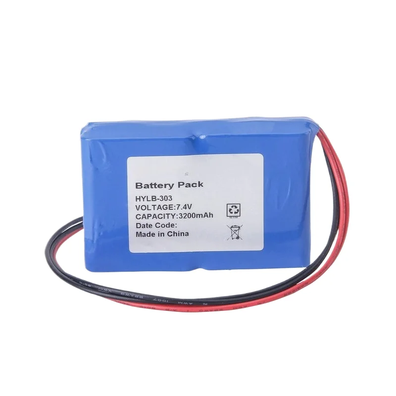 7.4V 3200mAh Battery for PCM Channel Characteristic Analyzer HYLB-303 GB/T 18287-2000 High Quality Replacement Battery