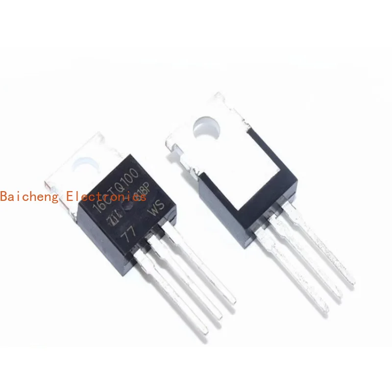 

10PCS New 16CTQ100PBF 16CTQ100 direct insertion TO-220 Schottky diode
