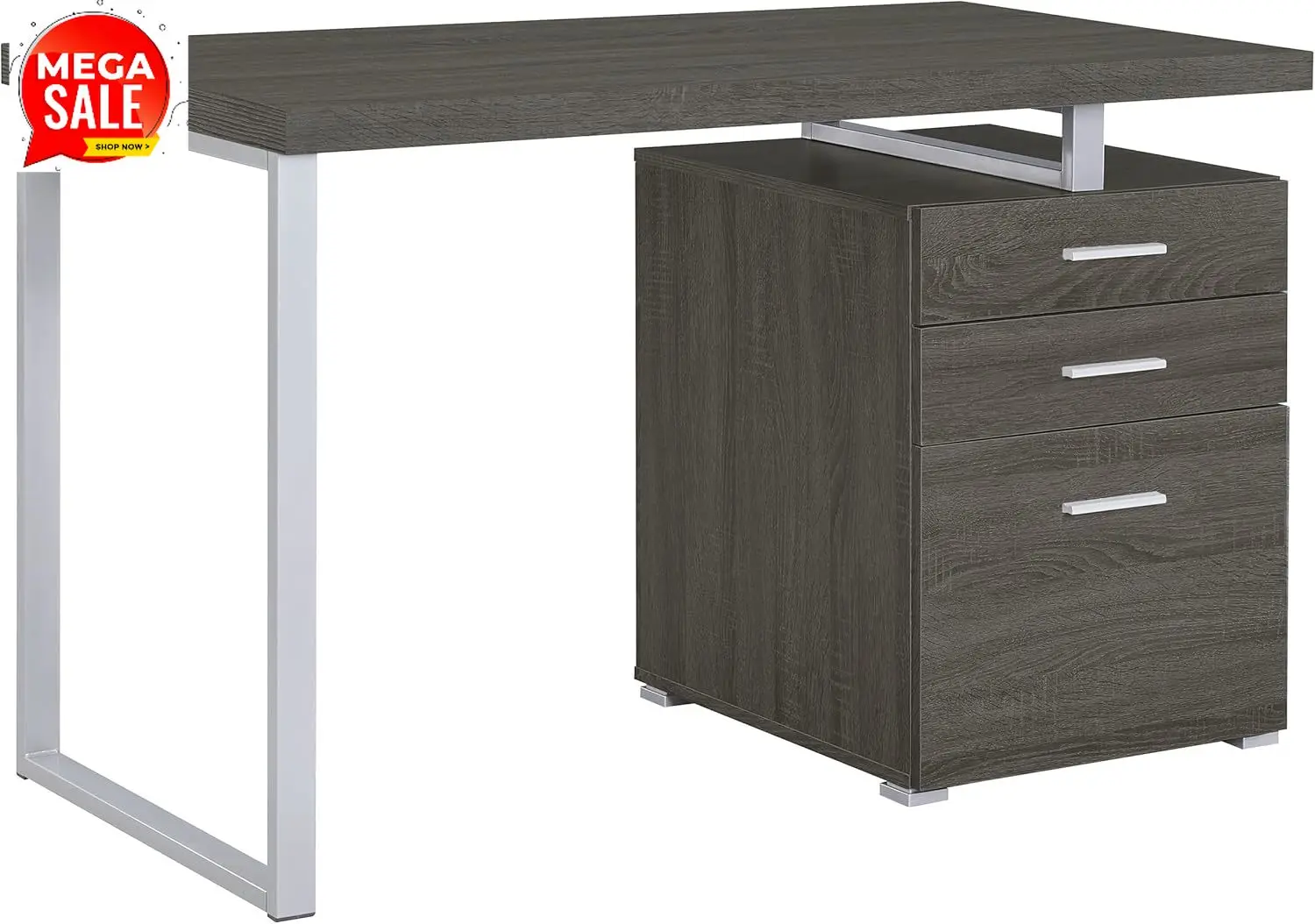 

Бестселлер: Компьютерный стол BestsellerCoaster Home Furnishings Brennan Modern Contemporary с 3 выдвижными ящиками для дома и офиса