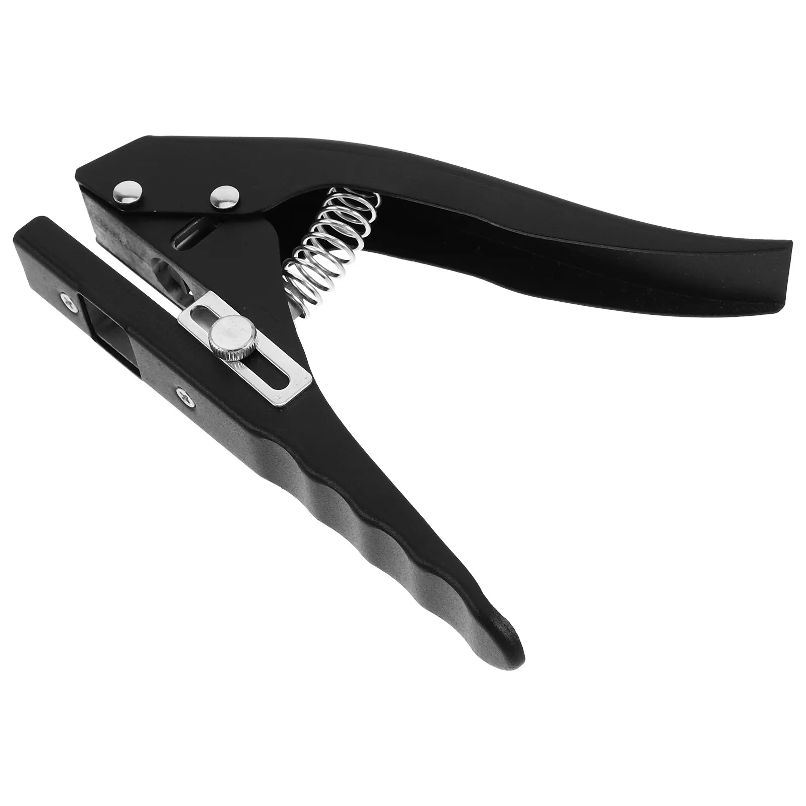cup-lid-hole-puncher-single-round-black-pvc-for-takeout-fruit-boxes-ventilation-transport-food-containers-catering-use
