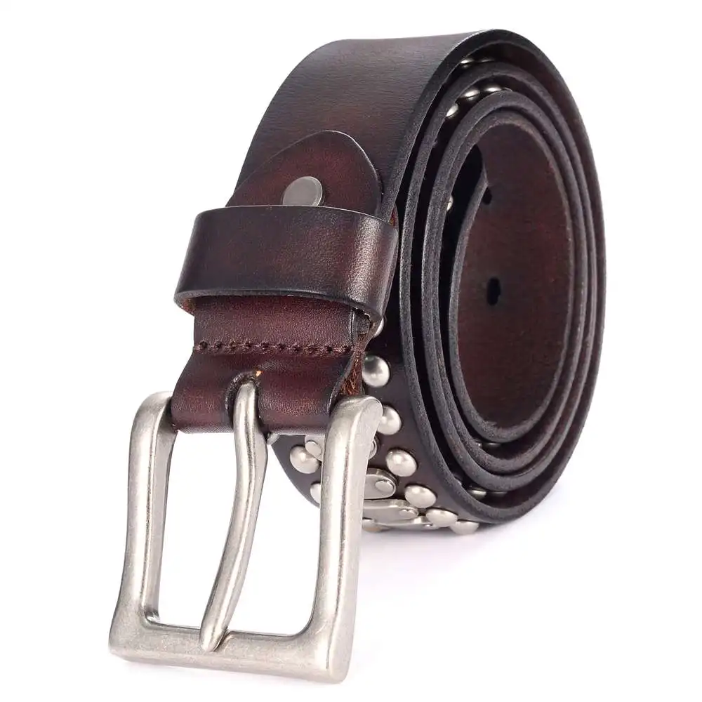 Men Leather Belt NEW Luxury Leather Belt for Men Fashion Men Cowskin Leather Belt Male Waistband Width:3.8cm Length:110-120cm