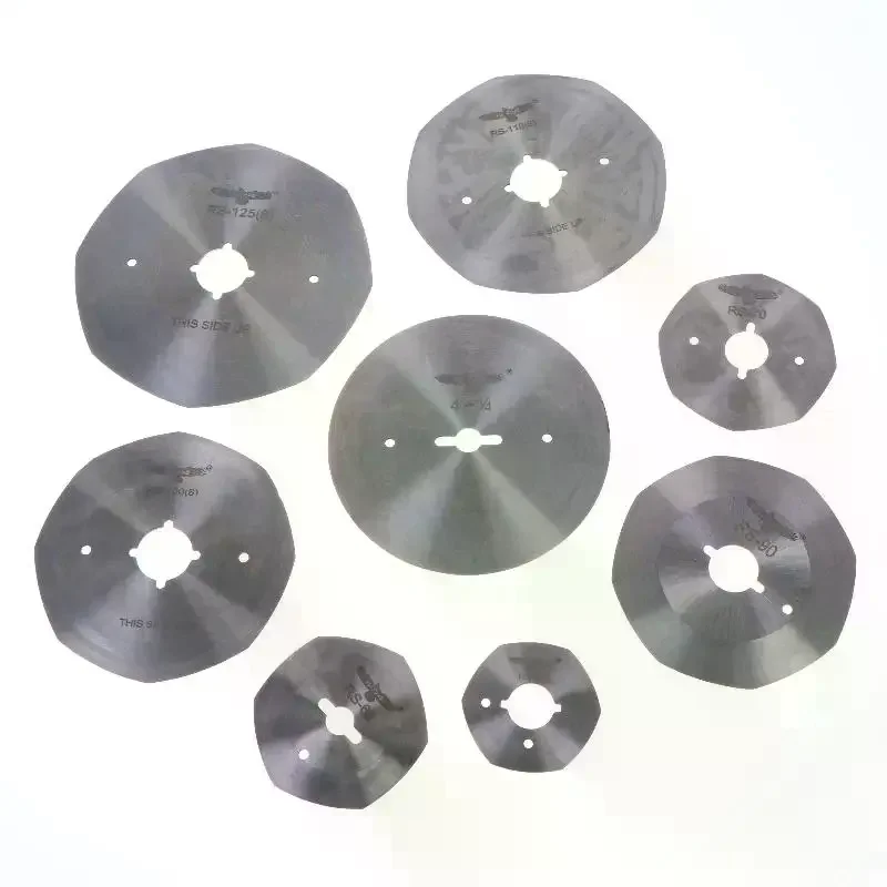 1 PCS Round Knife Octagonal Knife Golden Eagle 1/4 50 65 70 90 100 110 125 Fabric Cutting Machine Parts