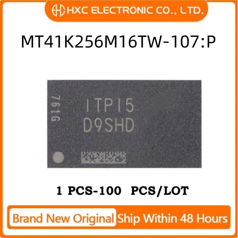 5PCS/10PCS/50PCS/100PCS 100% New MT41K256M16TW-107:P D9SHD BGA