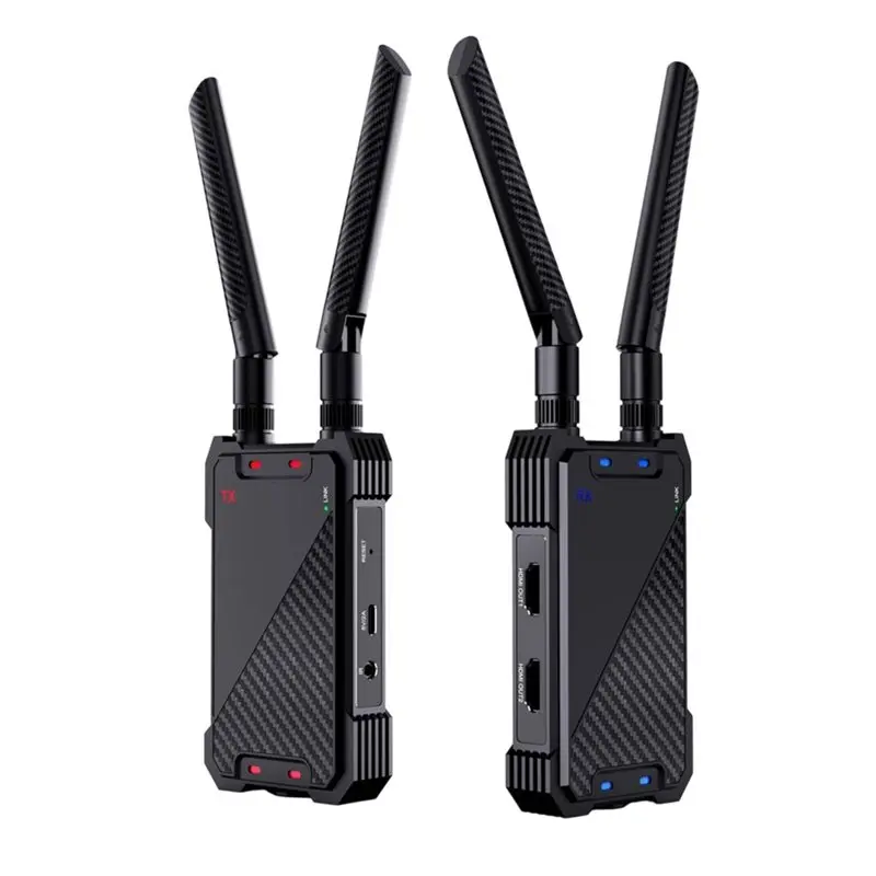 B03B--Compatible Wireless Video Extender Transmitter And Receiver 400M For Camera PC US Plug