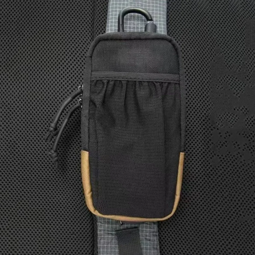 

Durable Nylon Waist Bag Water Resistant Adjustable Straps Phone Pouch Multi-Pocket Fanny Pack