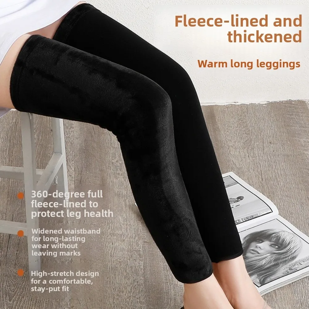 

New Thick Long Tube Socks Over Knee Comfortable Knee Sleeves Warm Leg Cover Autumn Winter