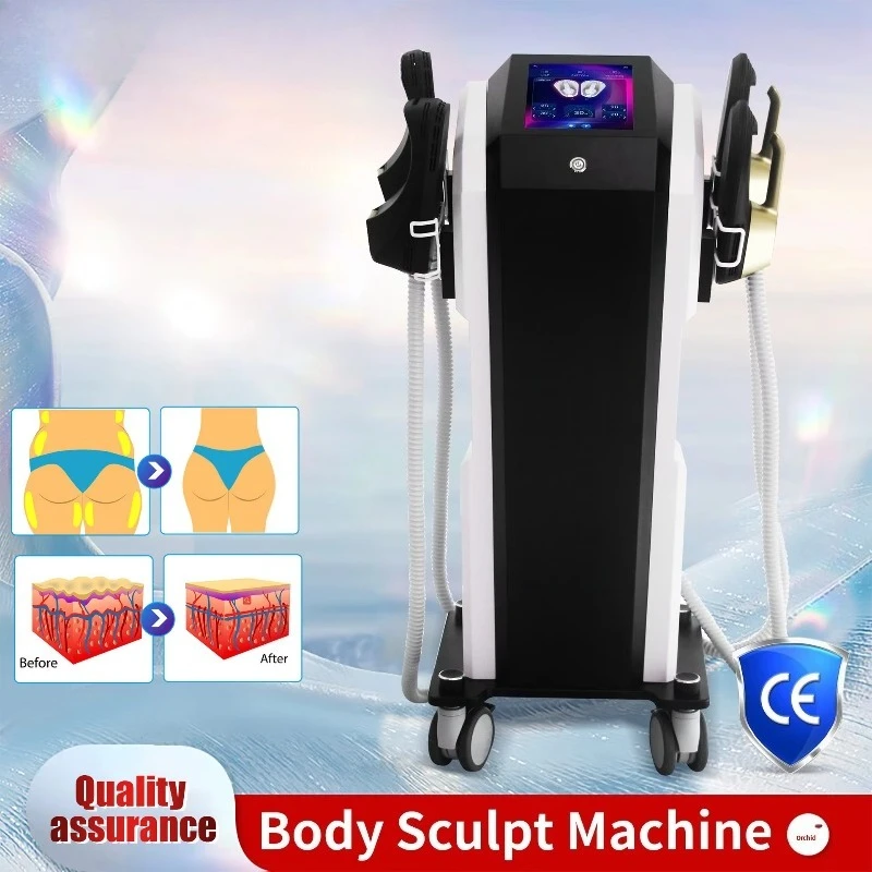 Magnetic Slim Beauty Salon Instrument EMS Technology for Body Firming Lifting Electric Power Source Lazy Abs Line Weight Loss
